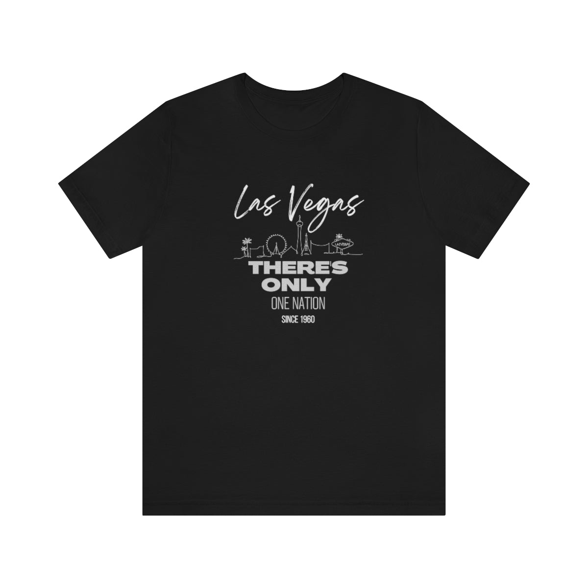 Las Vegas Only One Nation, Adams and Carr Raider, Football Tee