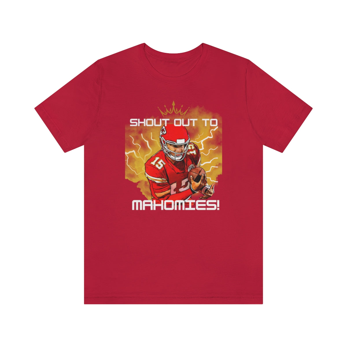 Mahomes Pat Shout Out, Kingdom Kansas City Arrow, Chief Pat Mahomes Tee