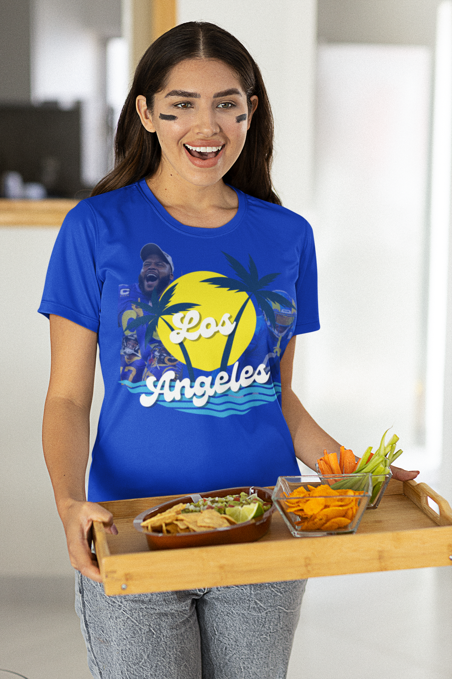 LA Donald and Kupp, LA Cornerback Rams, Los Angeles Football, Stafford Ram Tee