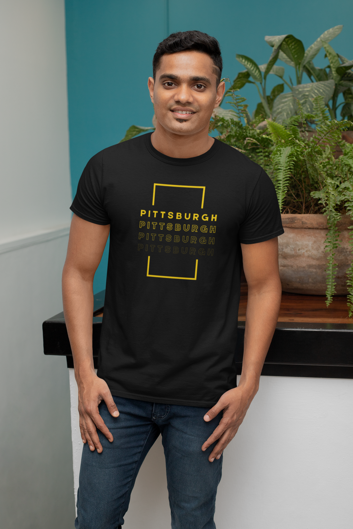 City of Pittsburgh Football, Steeler Pennsylvania Football Tee