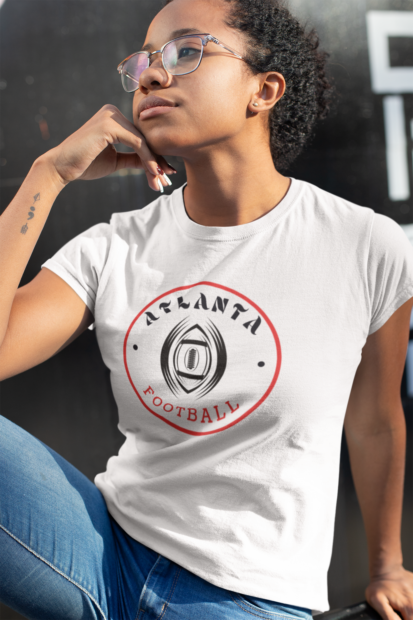 Atlanta Georgia Football Unisex Tee