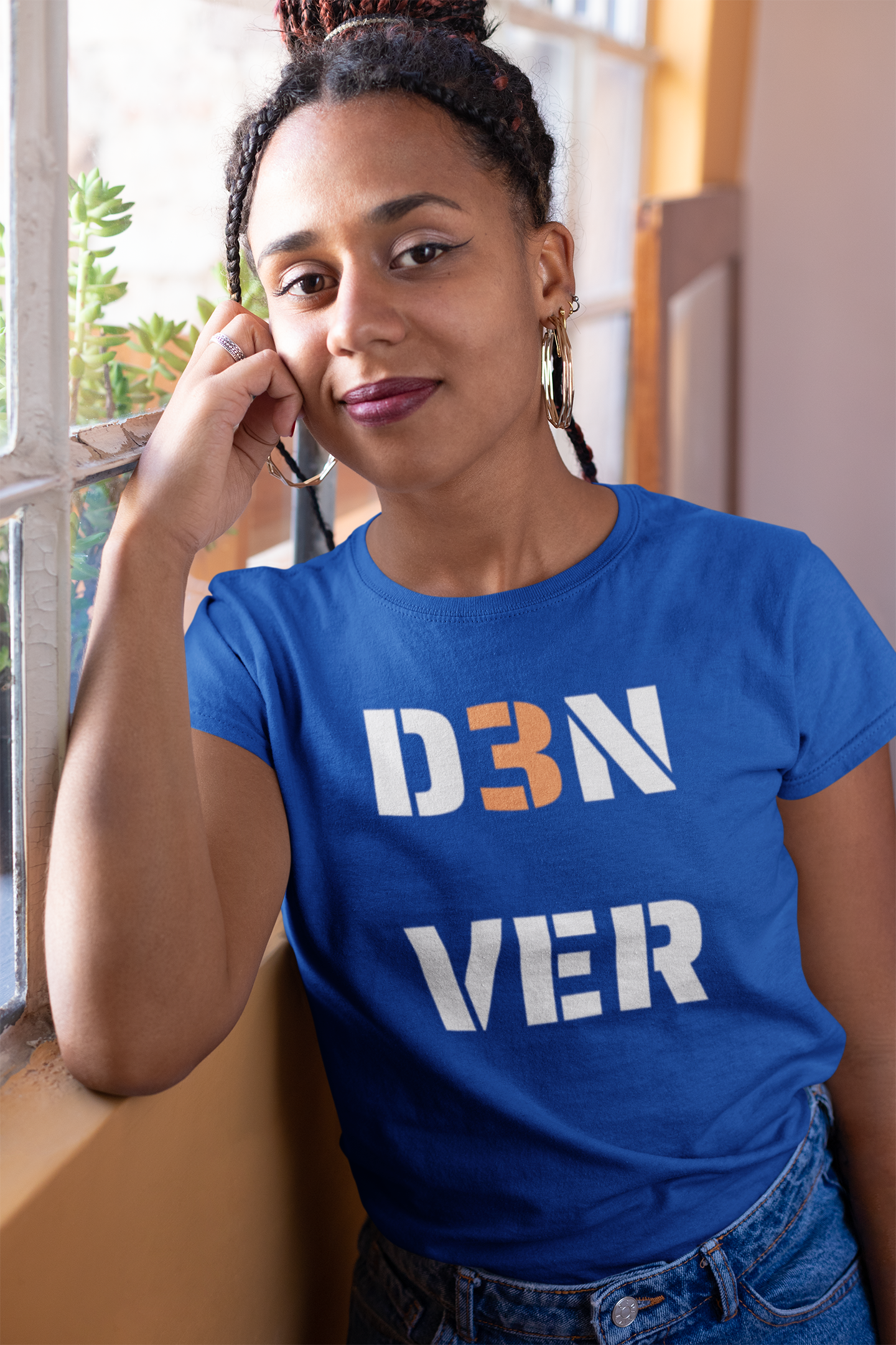 Denver Wilson Bronco, Let's Ride, Quarterback Football Unisex Tee