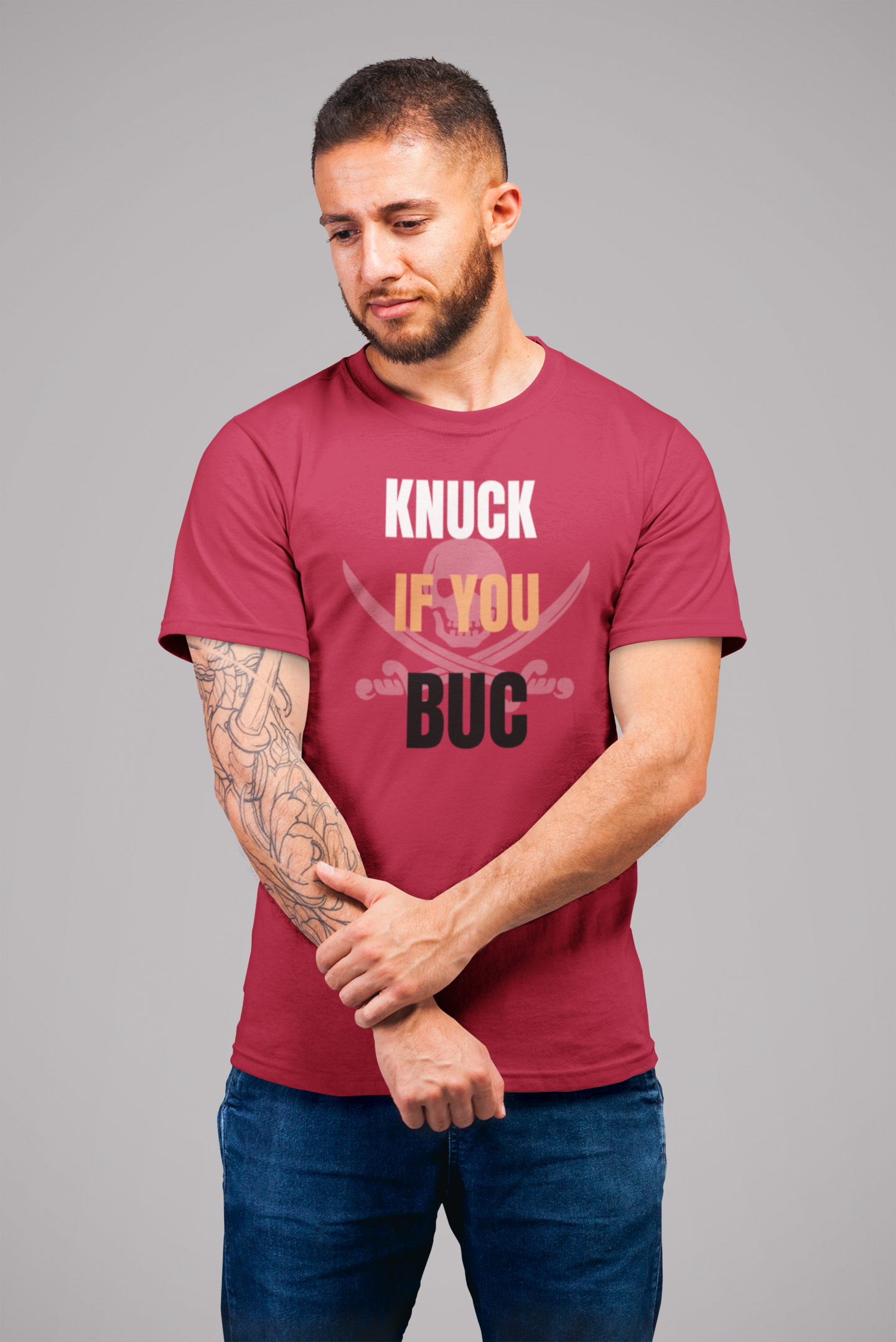 Bucs Football, Knuck If You Buc, Tampa Bay Tee