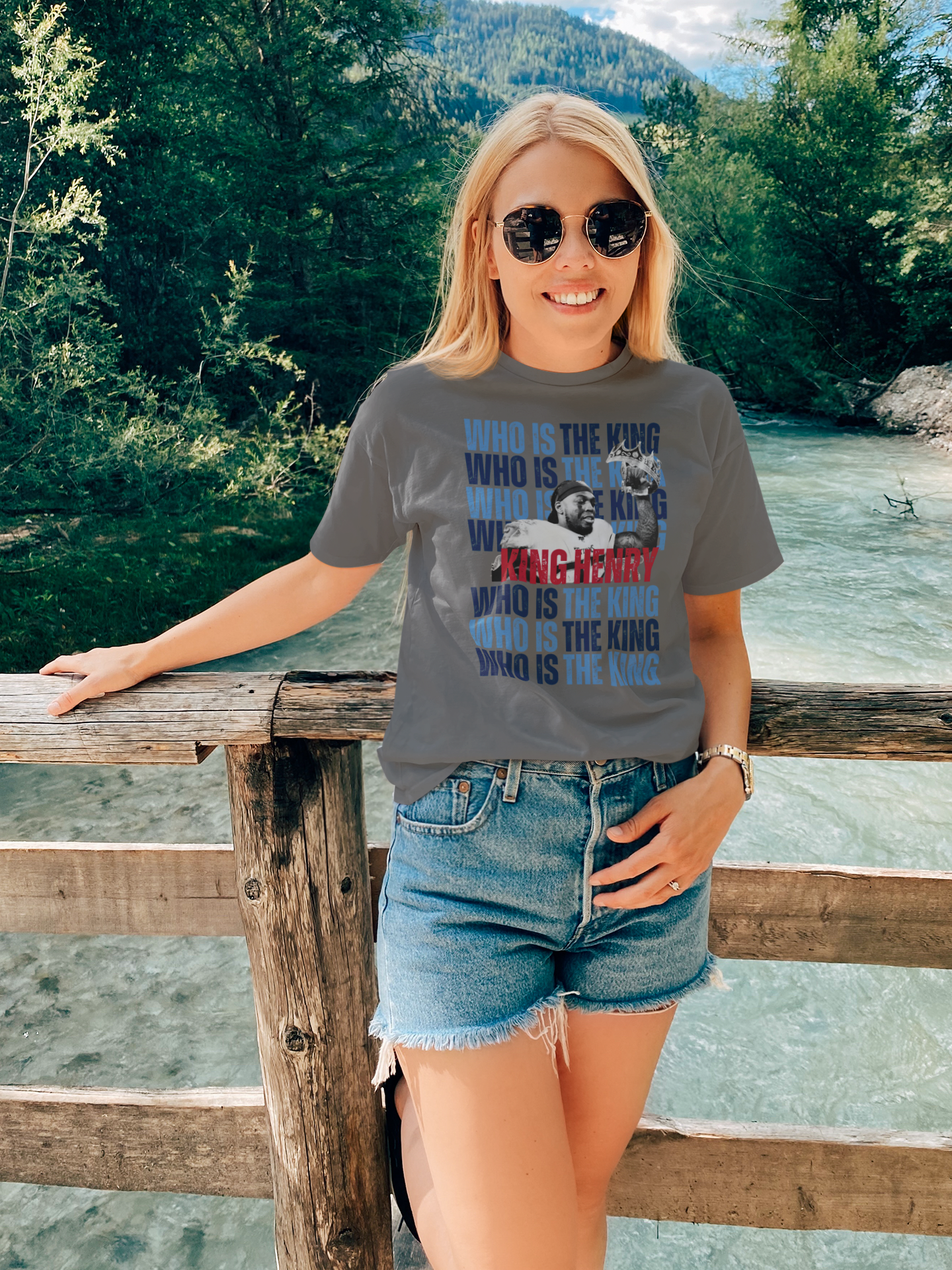 King Henry, Tennessee Football, Titans Henry Tee