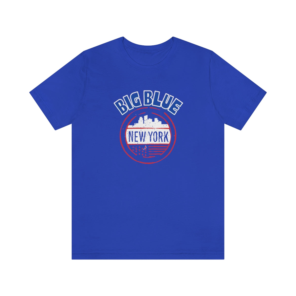 Blue NYG, New York City Barkley, Giants City, Jones Football Tee