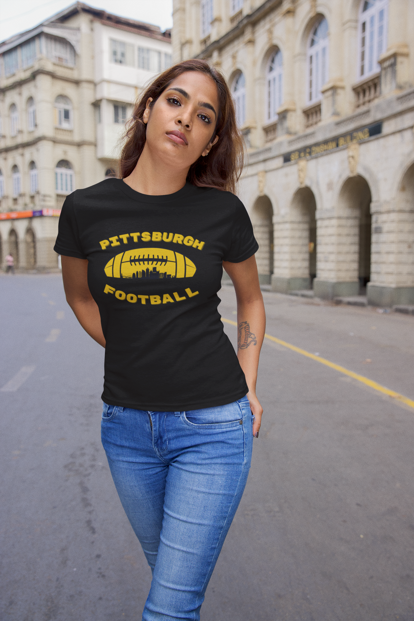 Pittsburgh Football, Steeler Pennsylvania Football Tee
