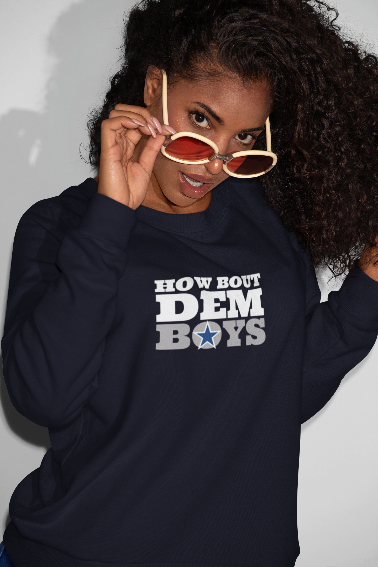 Dallas Football, How Bout Dem Boys Unisex Sweatshirt, Cowboys Sweatshirt Gift Top Men and Women